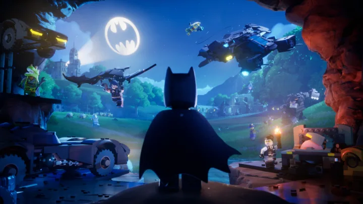Картинка сообщения «Бэтмен в LEGO Odyssey» с экрана новостей игры