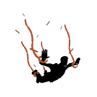 Сосисочная гирлянда