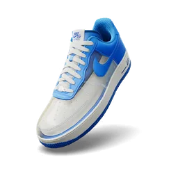 Nike Air Force 1 'Clear/Harbor Blue'